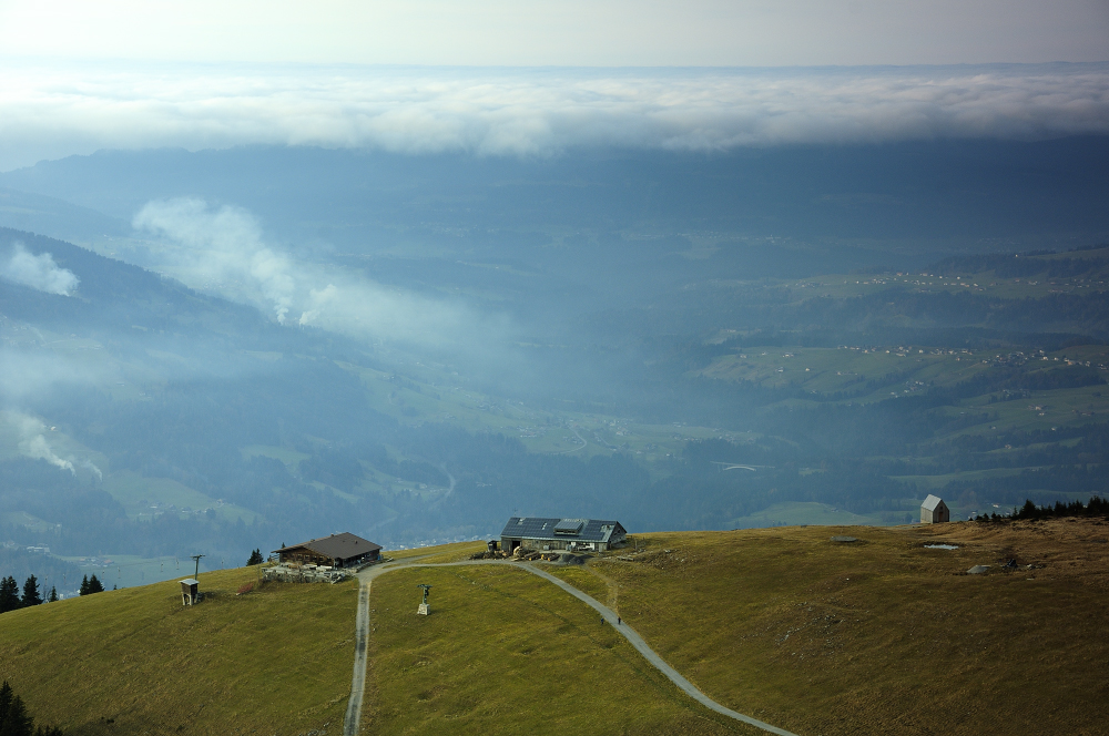 Nebel- Dunstgrenze