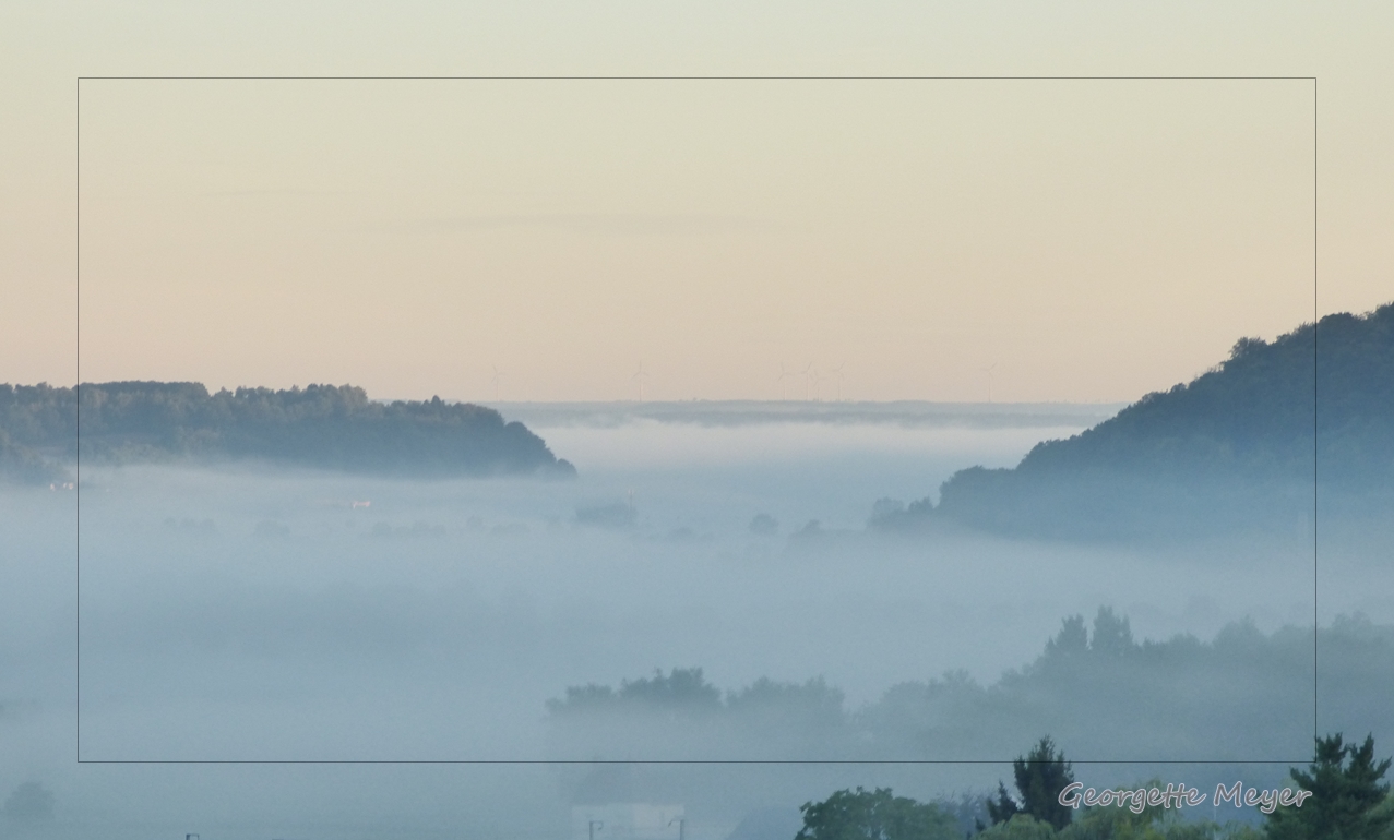 Nebel im Alzettetal