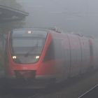 Nebel im Bf Bad Godesberg