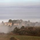 Nebel im Dorf