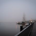 Nebel im Hafen -1