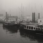 Nebel im Hafen