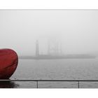 Nebel im Hamburger Hafen