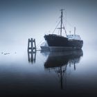 Nebel im Harburger Binnenhafen