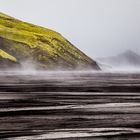 Nebel im Hochland, Island