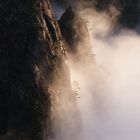 Nebel im Huangshan-Gebirge