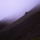 Nebel im isländischen Hochland