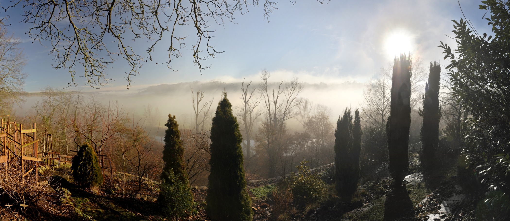 Nebel im Kochertal