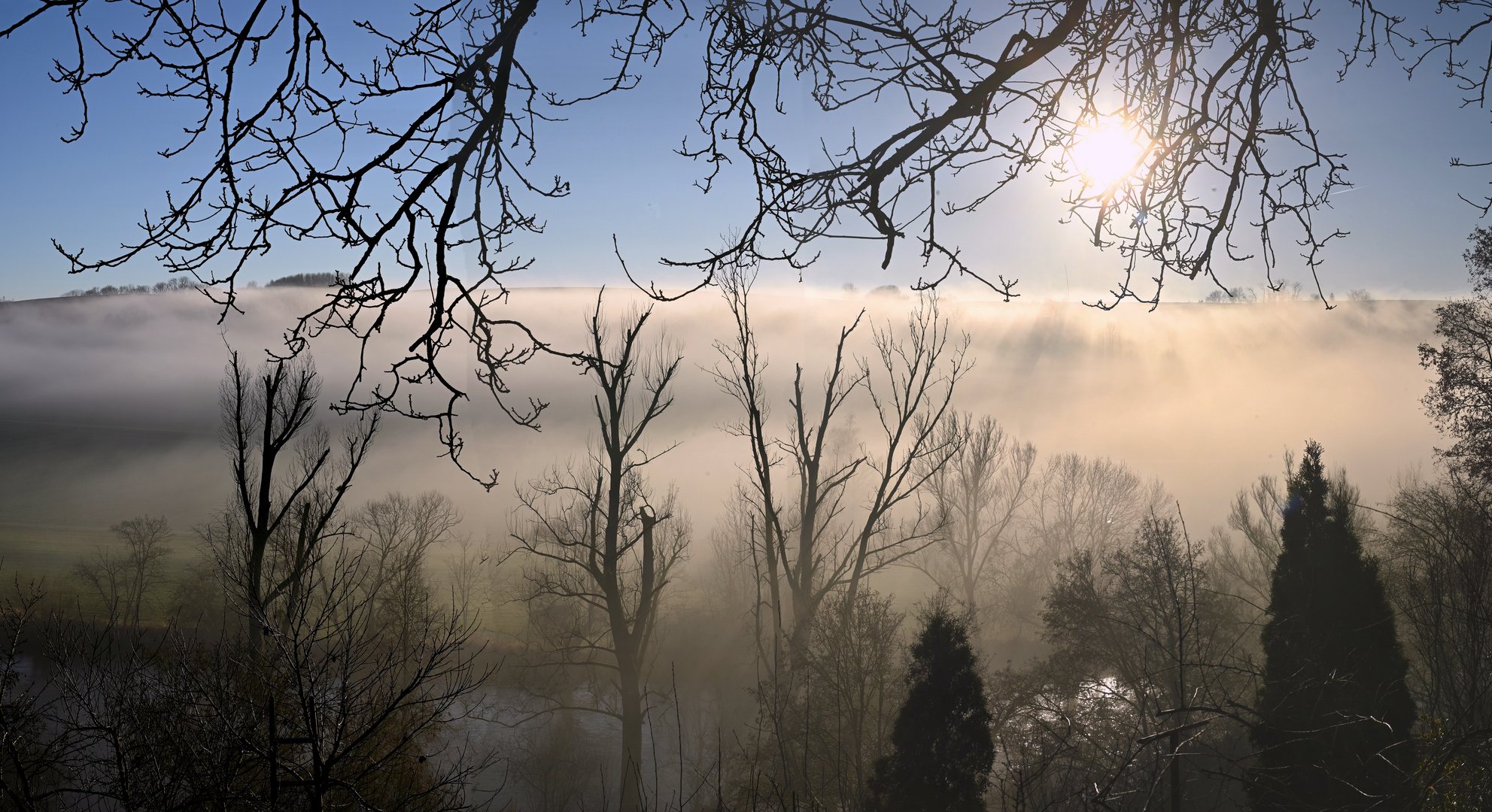 Nebel im Kochertal