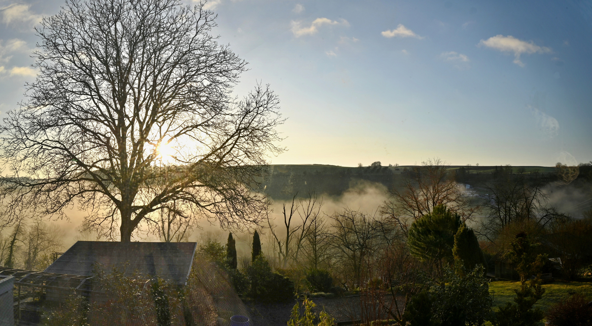 Nebel im Kochertal