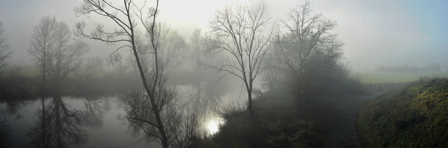 Nebel im Kochertal