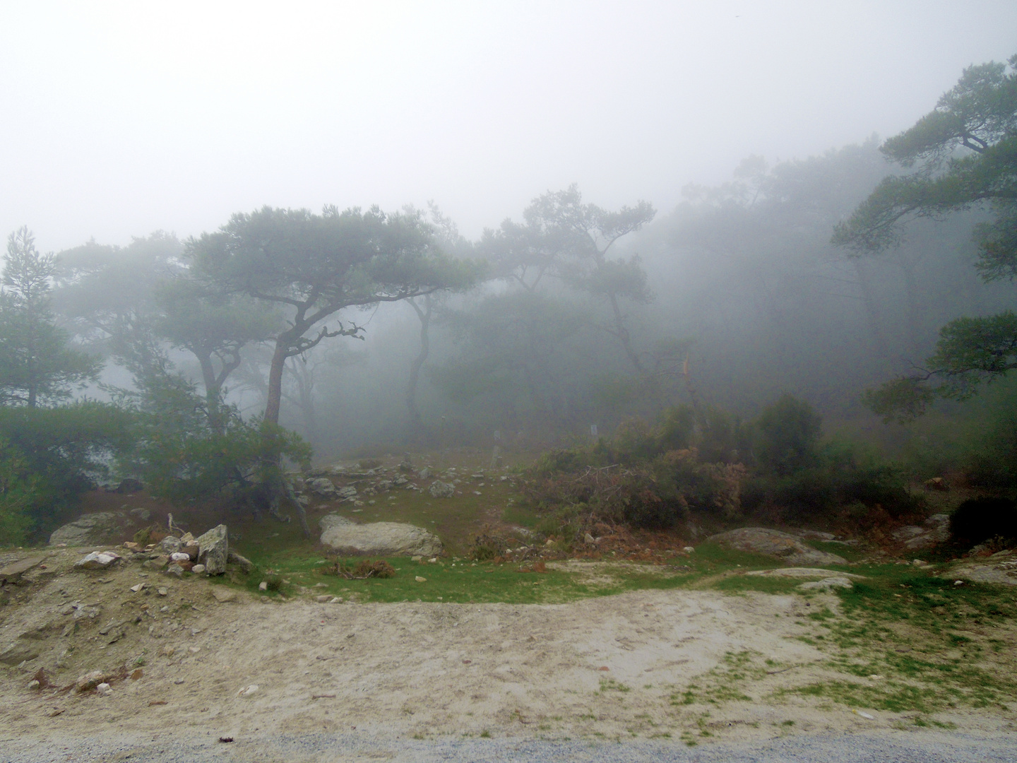 Nebel im Latmosgebirge