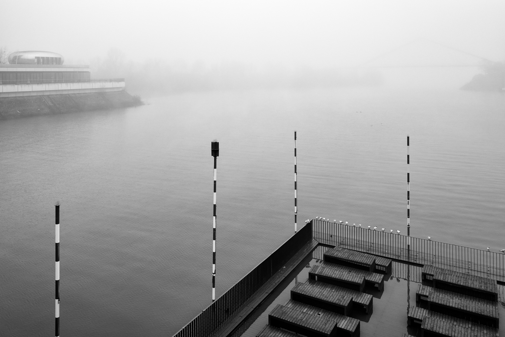 Nebel im Medienhafen III