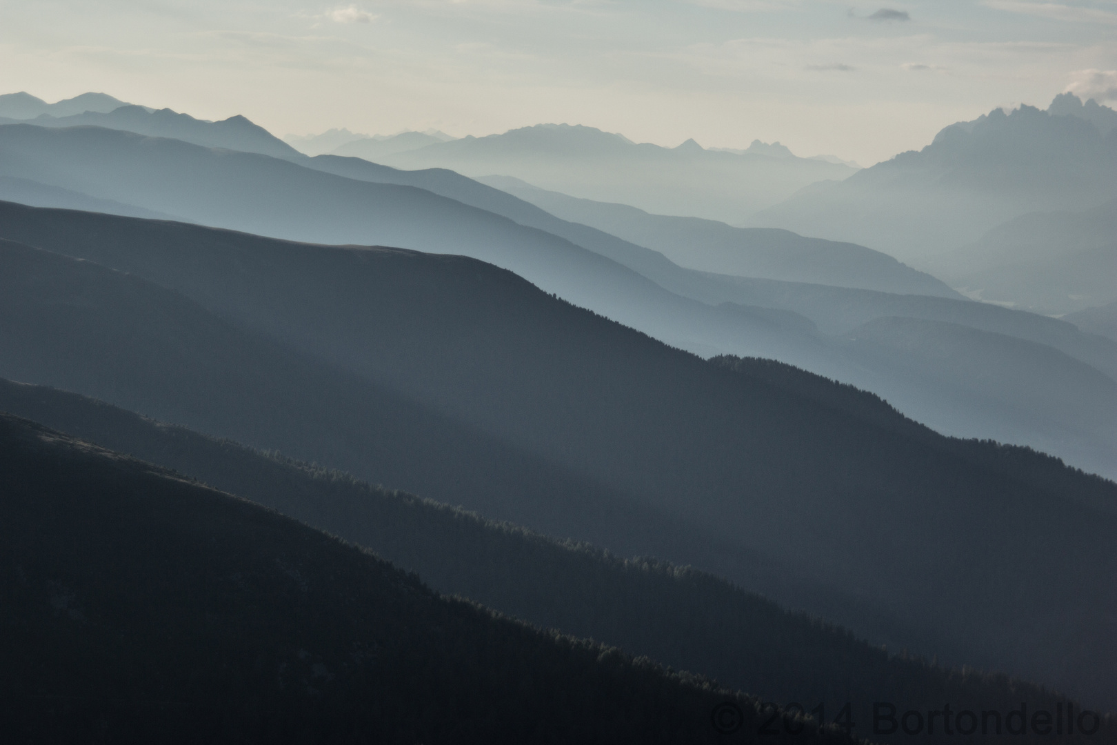 Nebel im Morgengrauen