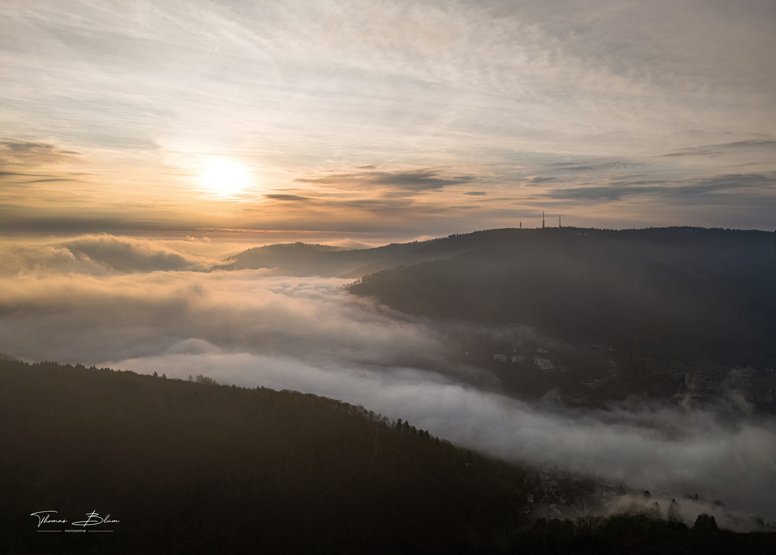 Nebel im Neckartal