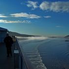 Nebel im Oslo Fjord