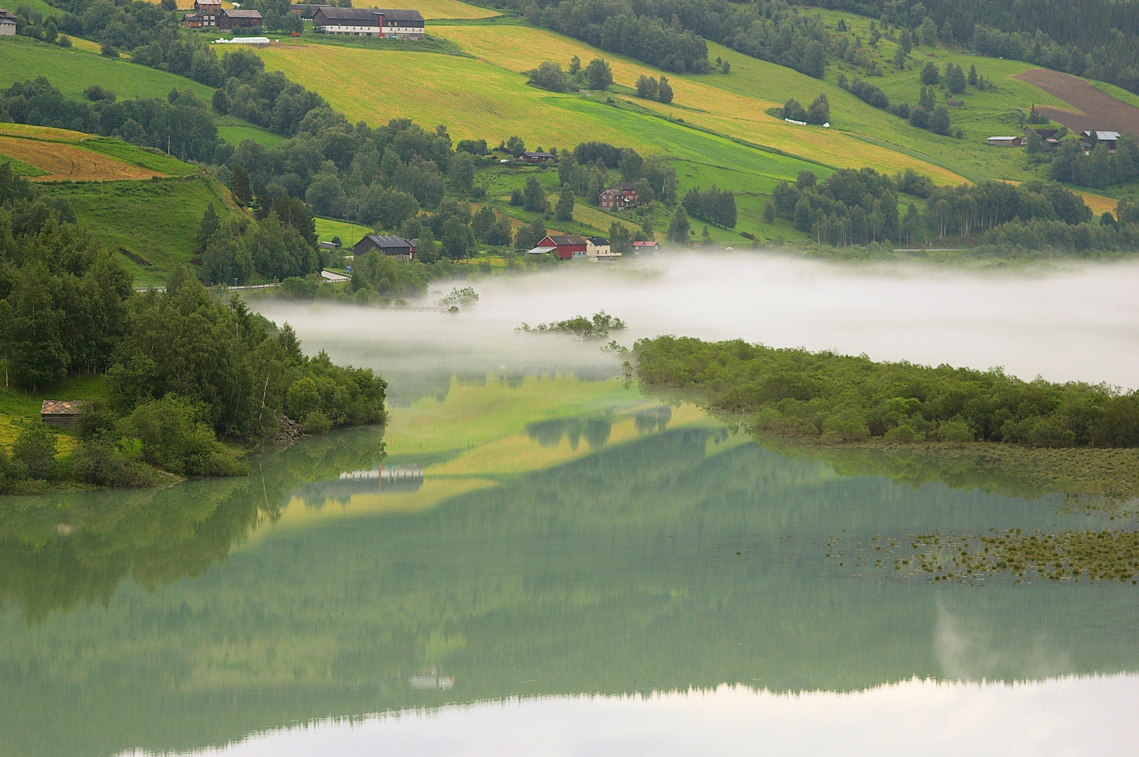 Nebel im Ottadalen