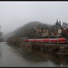 Nebel im Saaletal bei Rothenstein