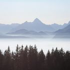 Nebel im Salzburger Becken