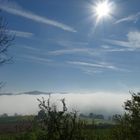 Nebel im Sonnenschein