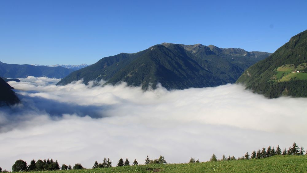 Nebel im Tal von Martin Kolbe 