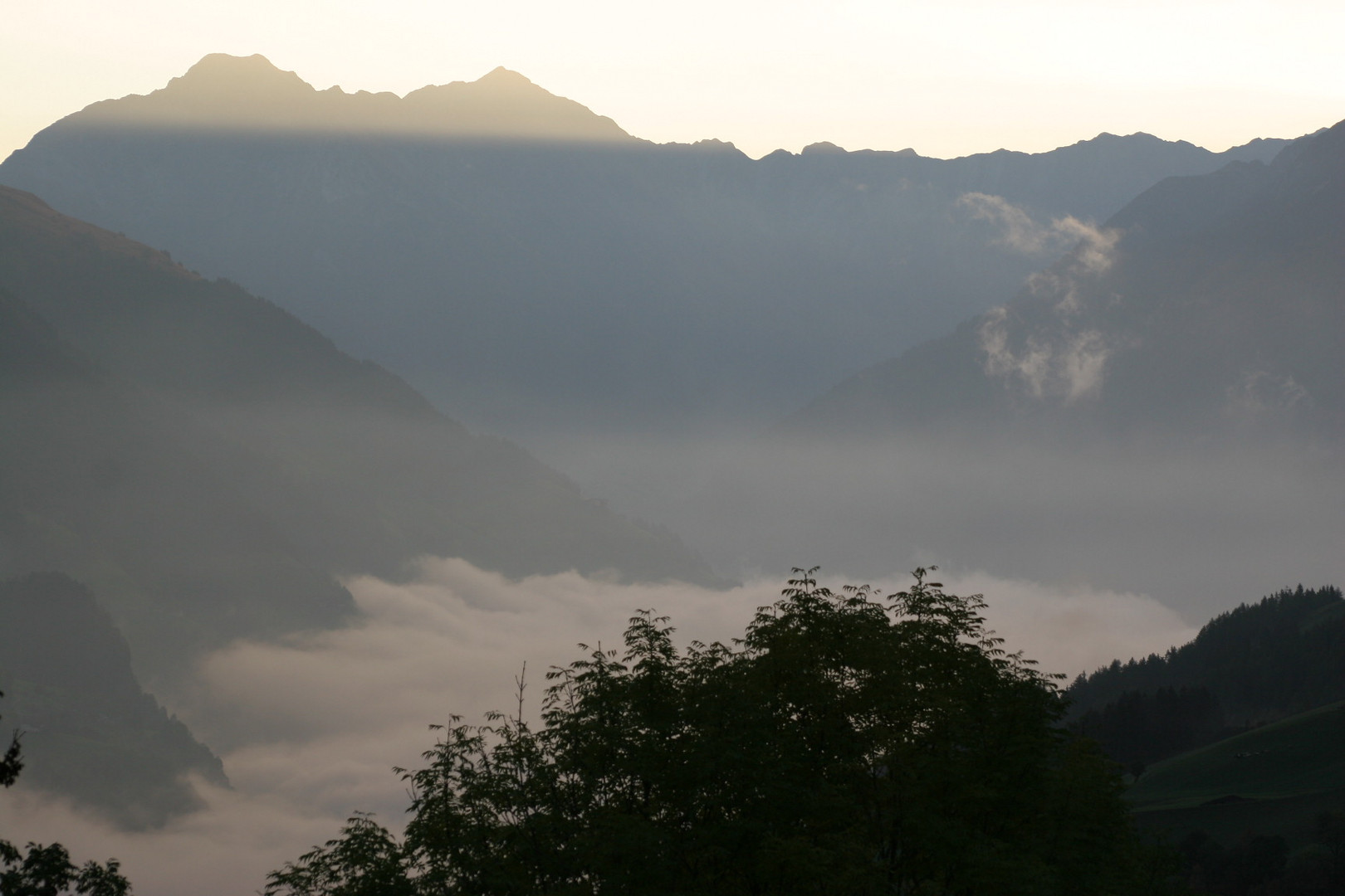 Nebel im Tal