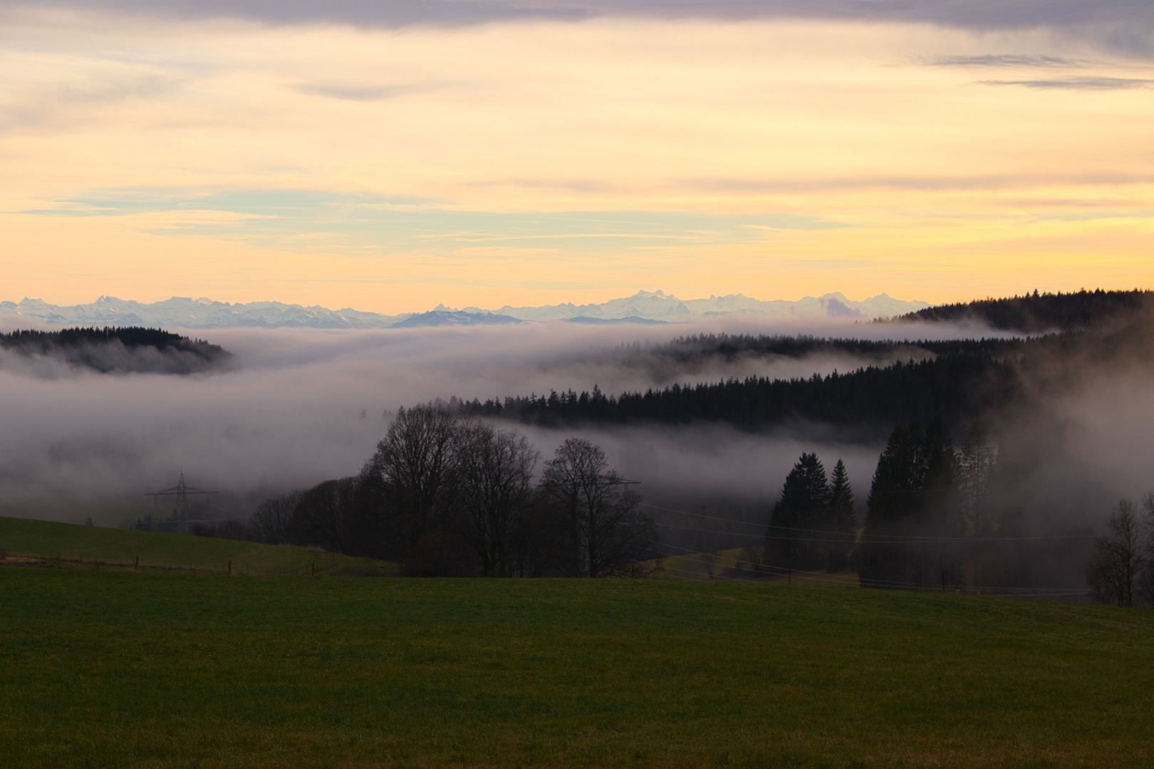 Nebel im Tal