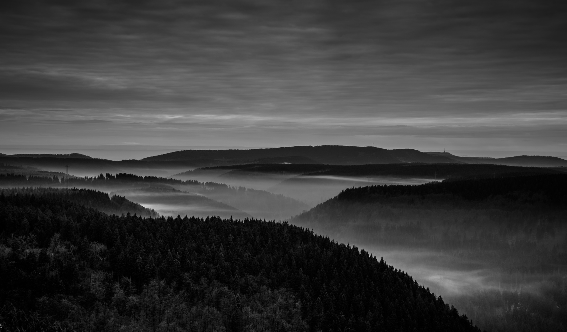 Nebel im Tal