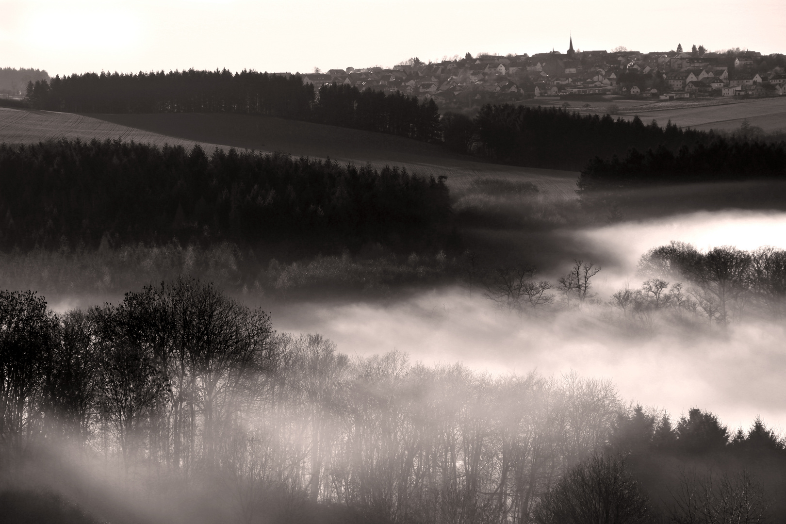 Nebel im Tal