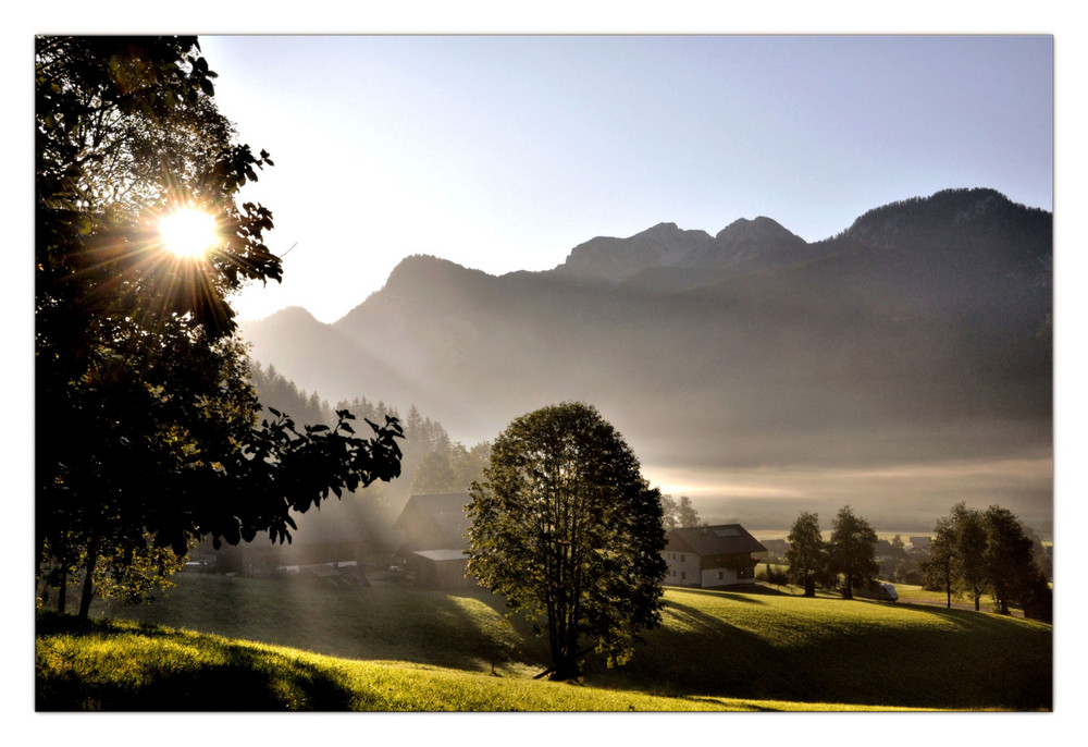 Nebel im Tal...