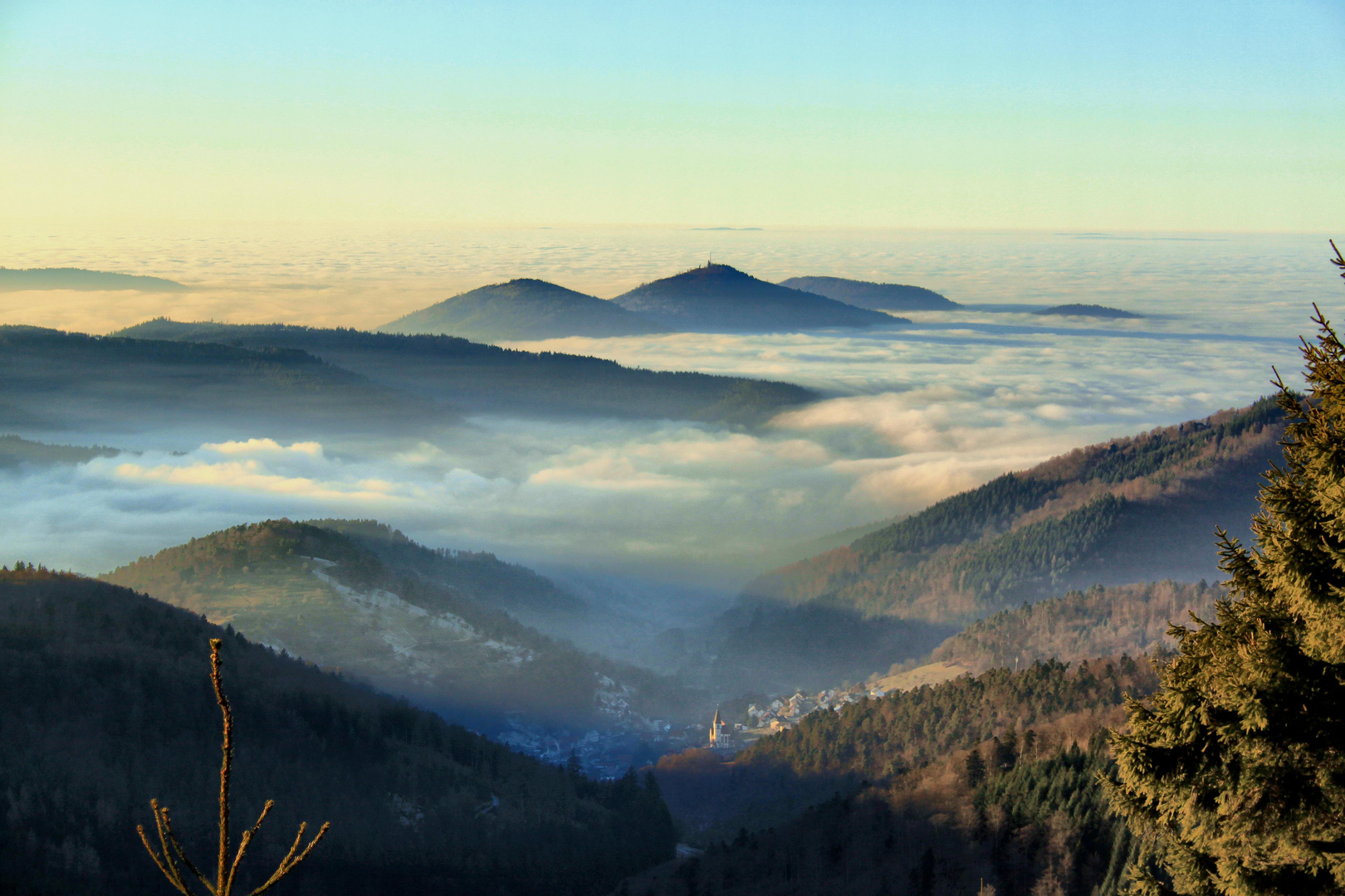 Nebel im Tal