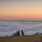 Nebel im Tal des Lessierbachs