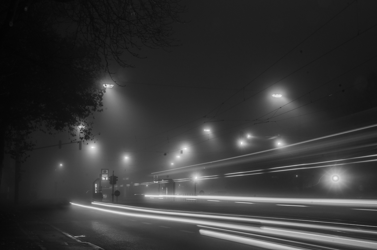 Nebel im Verkehr