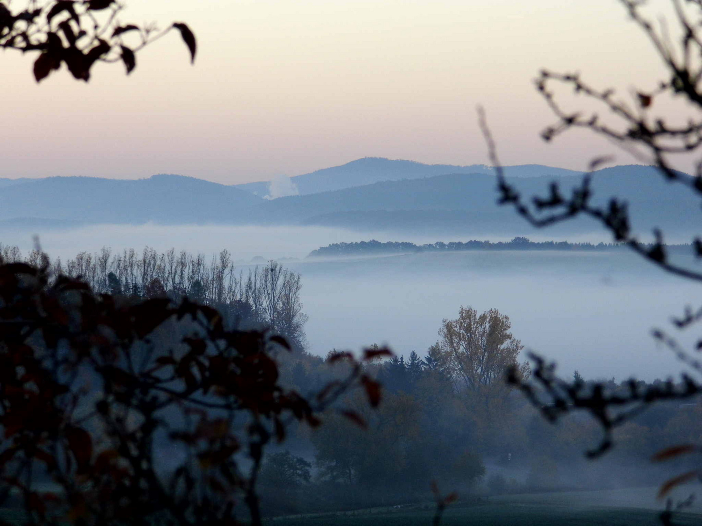 Nebel im Werratal