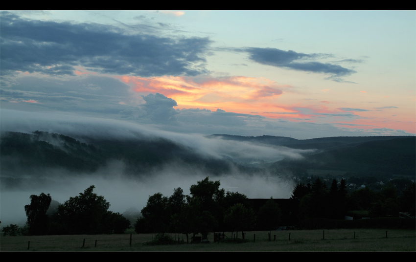 Nebel im Westerwald 1