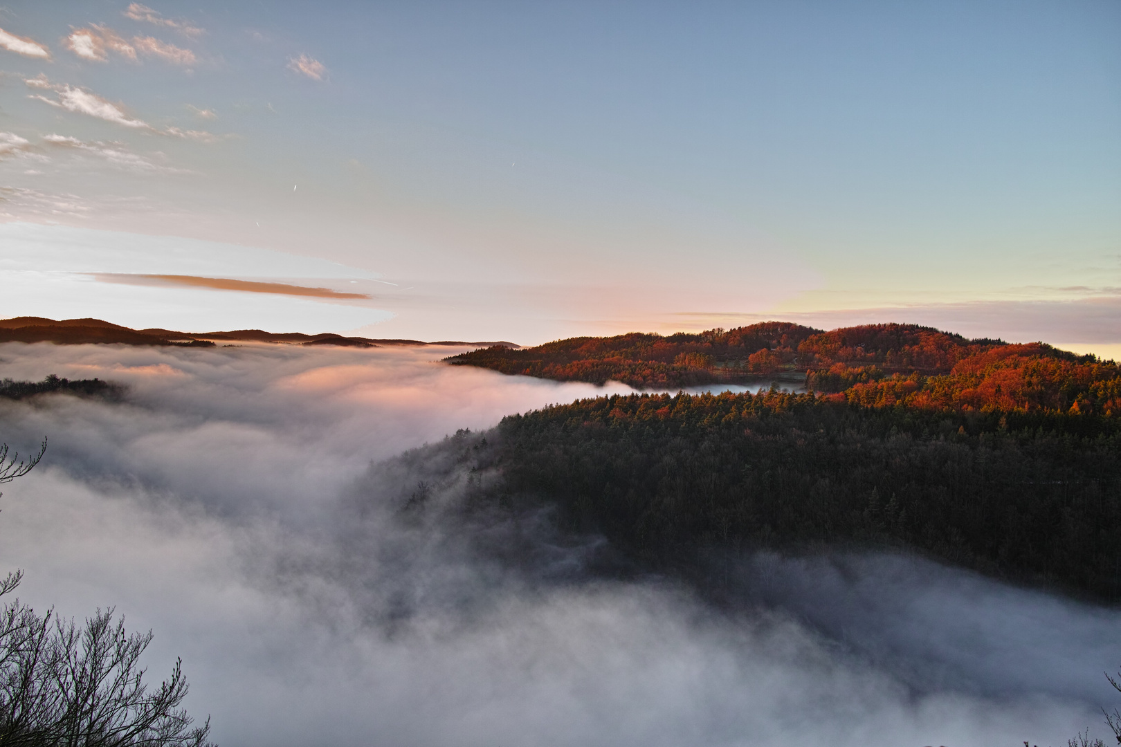 Nebel im Wiesenttal