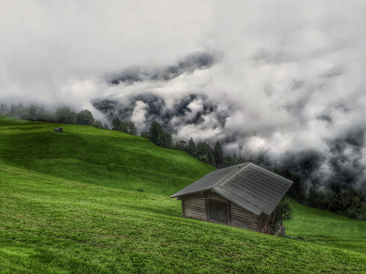 Nebel im Zillertal