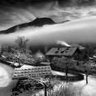 Nebel in Berchtesgaden