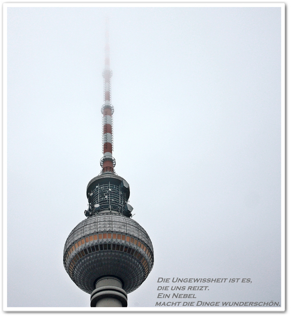 Nebel in Berlin