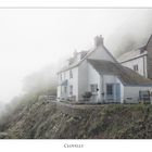 Nebel in Clovelly