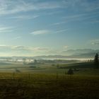 Nebel in den Alpen