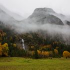 Nebel in den Bergen