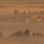 Nebel in den Niederungen