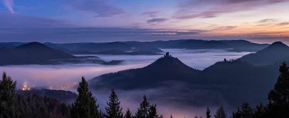 Nebel in den Tälern ...