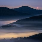 Nebel in den Tälern ....