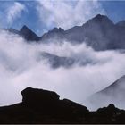 Nebel in der Königskordillere