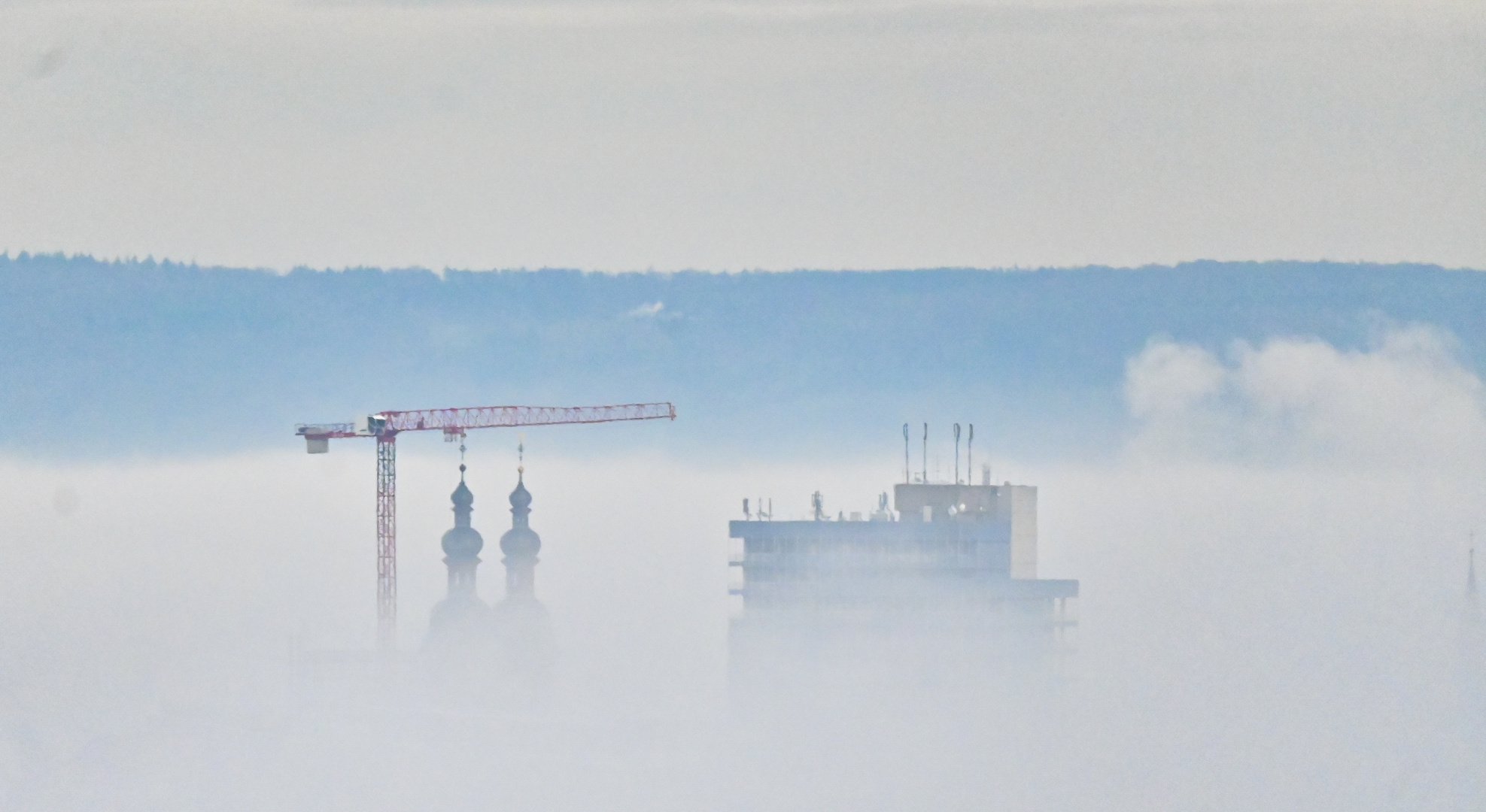 Nebel in der Stadt