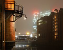 Nebel in Hamburg