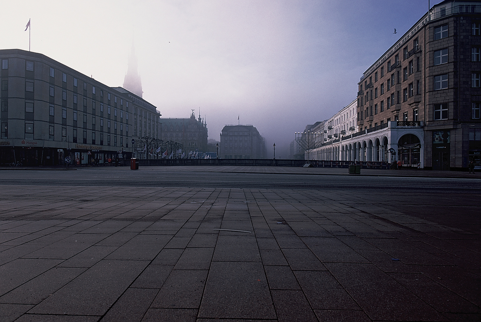 Nebel in Hamburg