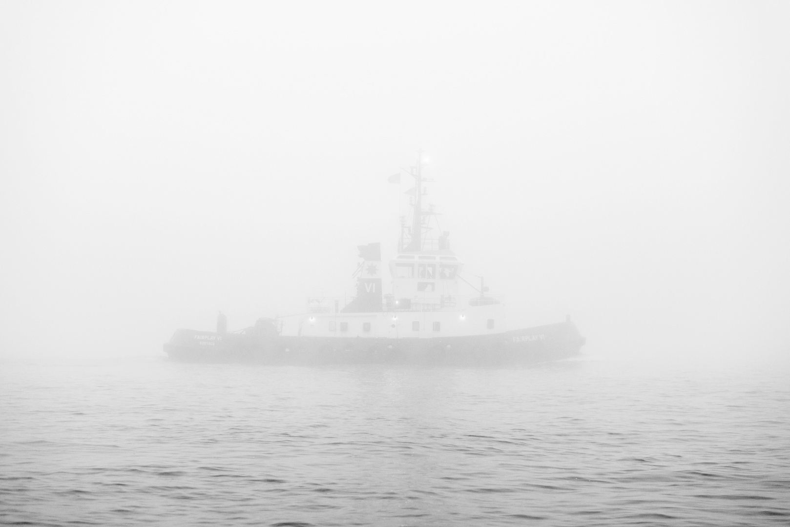 Nebel in Hamburg